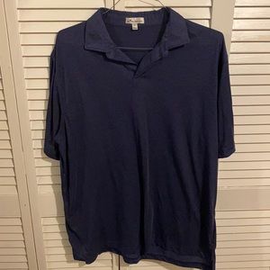 Navy Stripe Peter Millar Polo